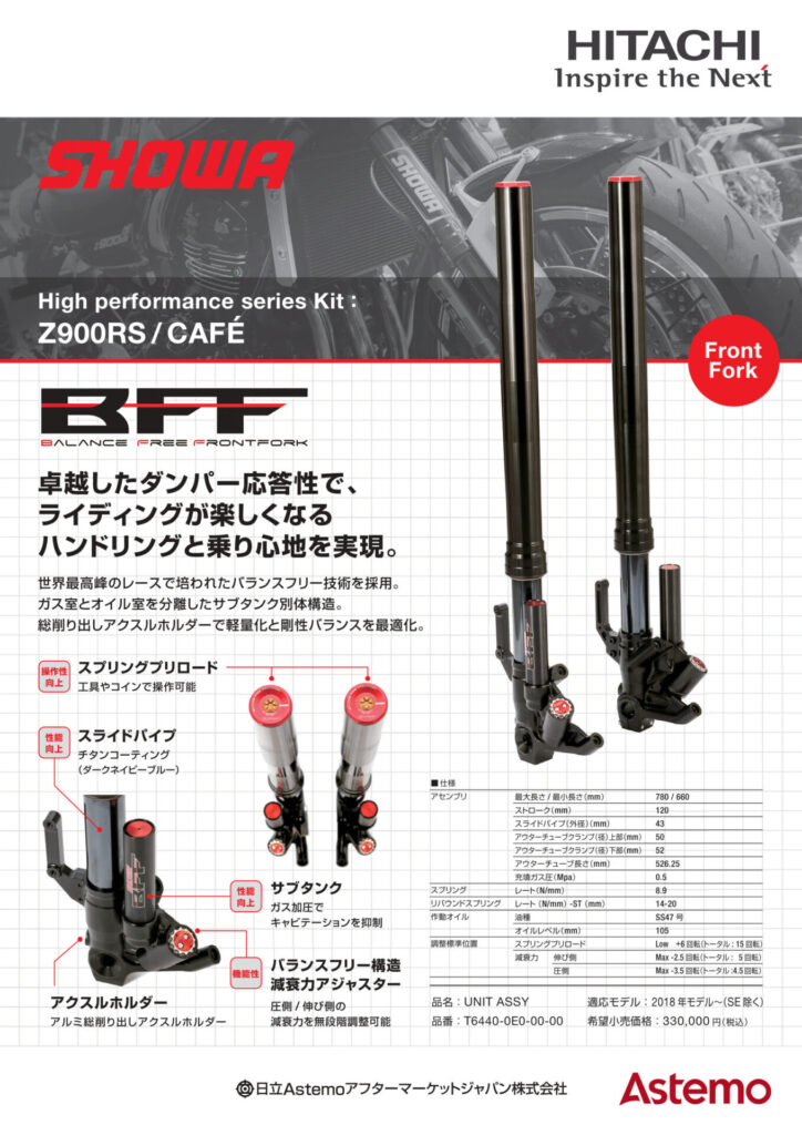 SHOWA(BFF-BFRC)_Z900RS用サス 広告-1